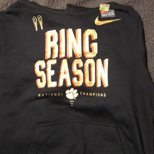 New! Clemson Nike Hoodie National Champions